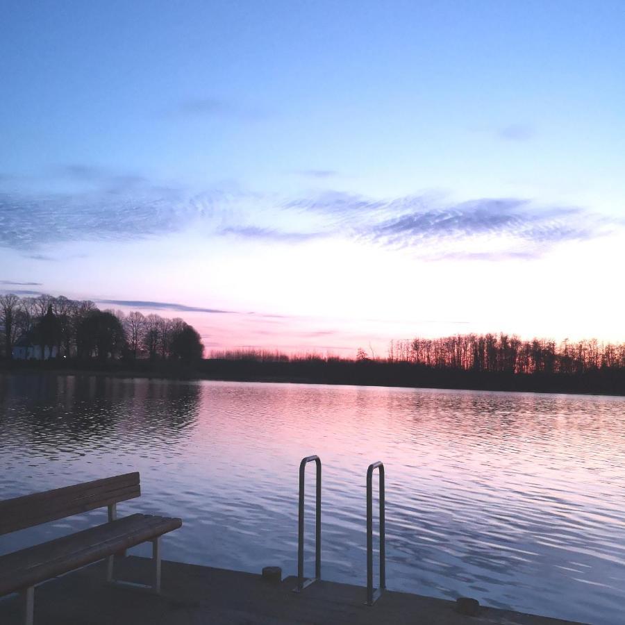 Fewo In Bosau Am Ploener See Mit Eigenem Bootssteg App 12 Exterior photo
